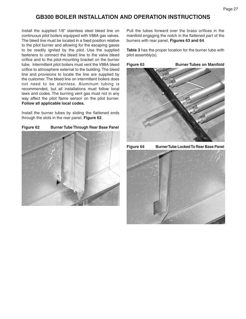 Smith Cast Iron Boilers GB300 User Manual | Page 27 / 52
