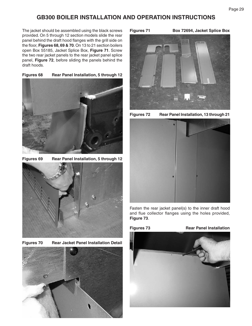 Smith Cast Iron Boilers GB300 User Manual | Page 29 / 52