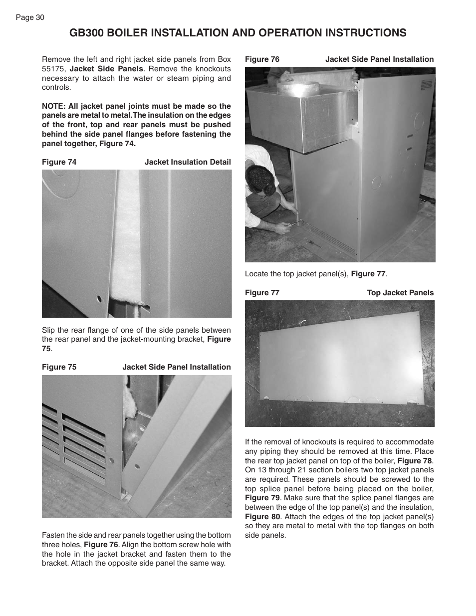 Smith Cast Iron Boilers GB300 User Manual | Page 30 / 52