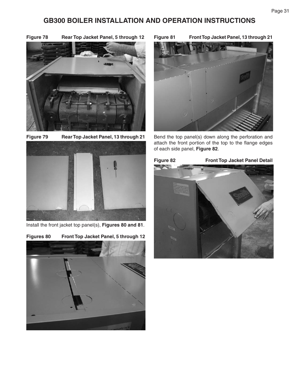 Smith Cast Iron Boilers GB300 User Manual | Page 31 / 52