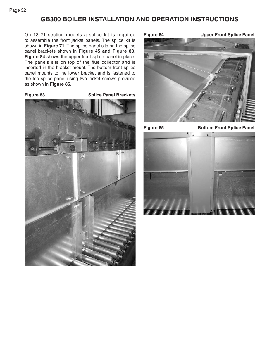 Smith Cast Iron Boilers GB300 User Manual | Page 32 / 52