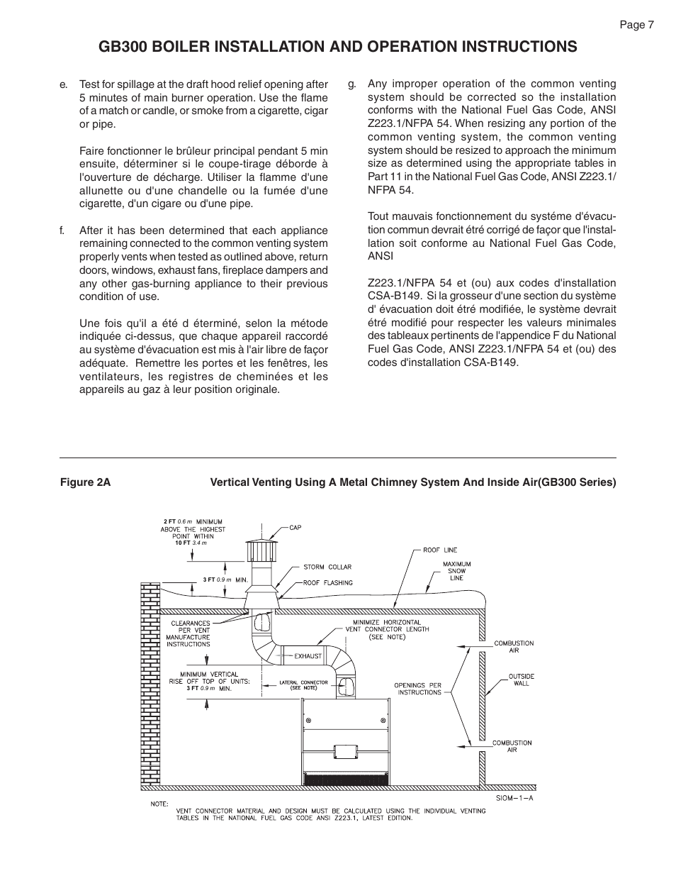 Smith Cast Iron Boilers GB300 User Manual | Page 7 / 52