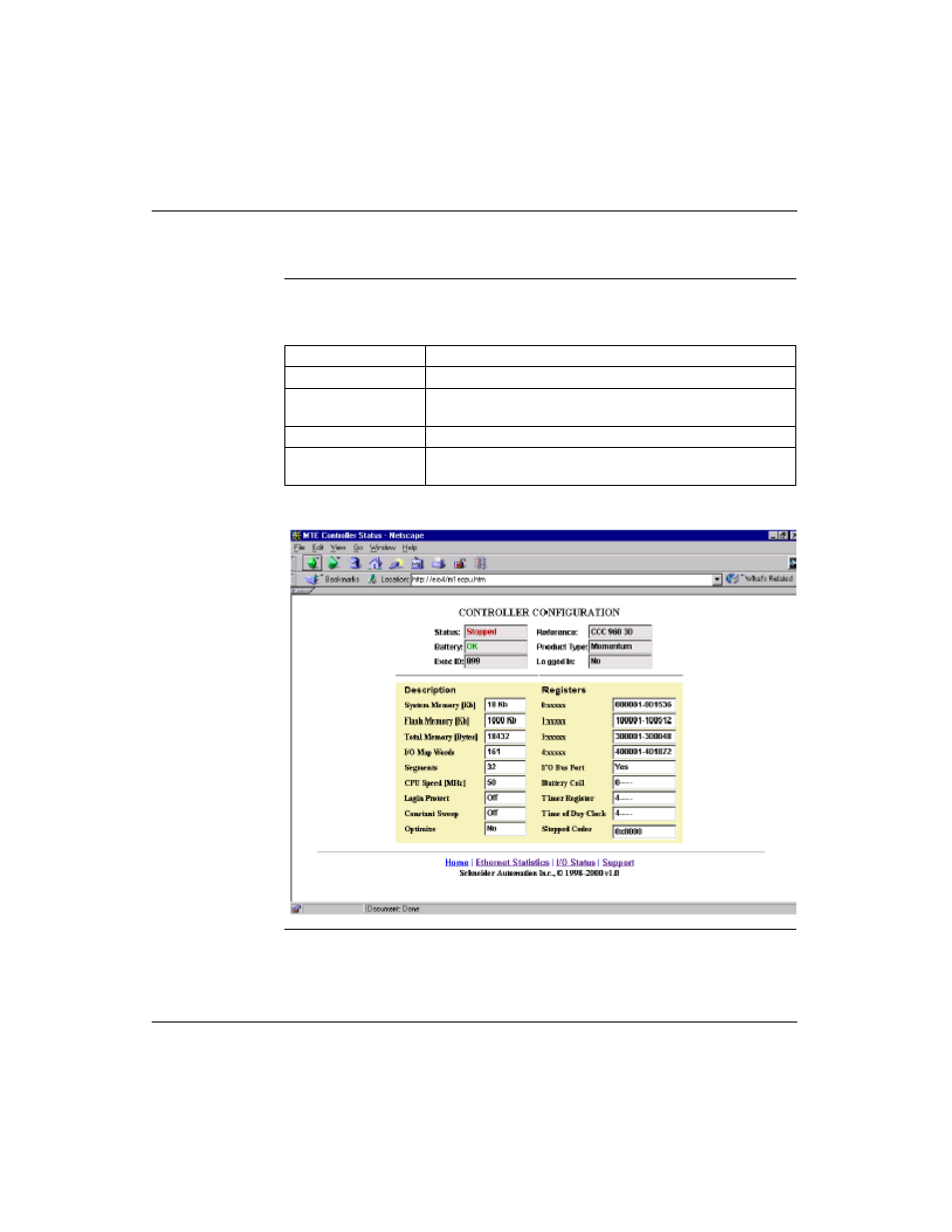 Momentum m1e web pages , continued | Schneider Electric Processor Adapter User Manual | Page 166 / 425
