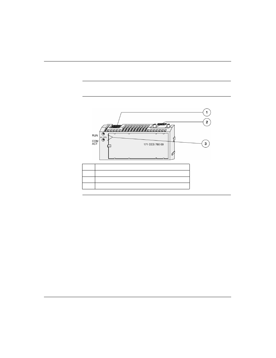 Front panel illustration | Schneider Electric Processor Adapter User Manual | Page 21 / 425