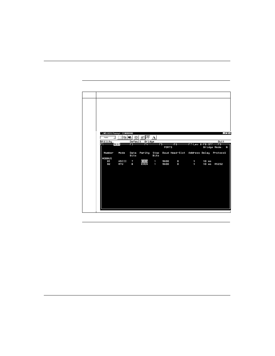 Changing the mode and data bits, continued | Schneider Electric Processor Adapter User Manual | Page 236 / 425