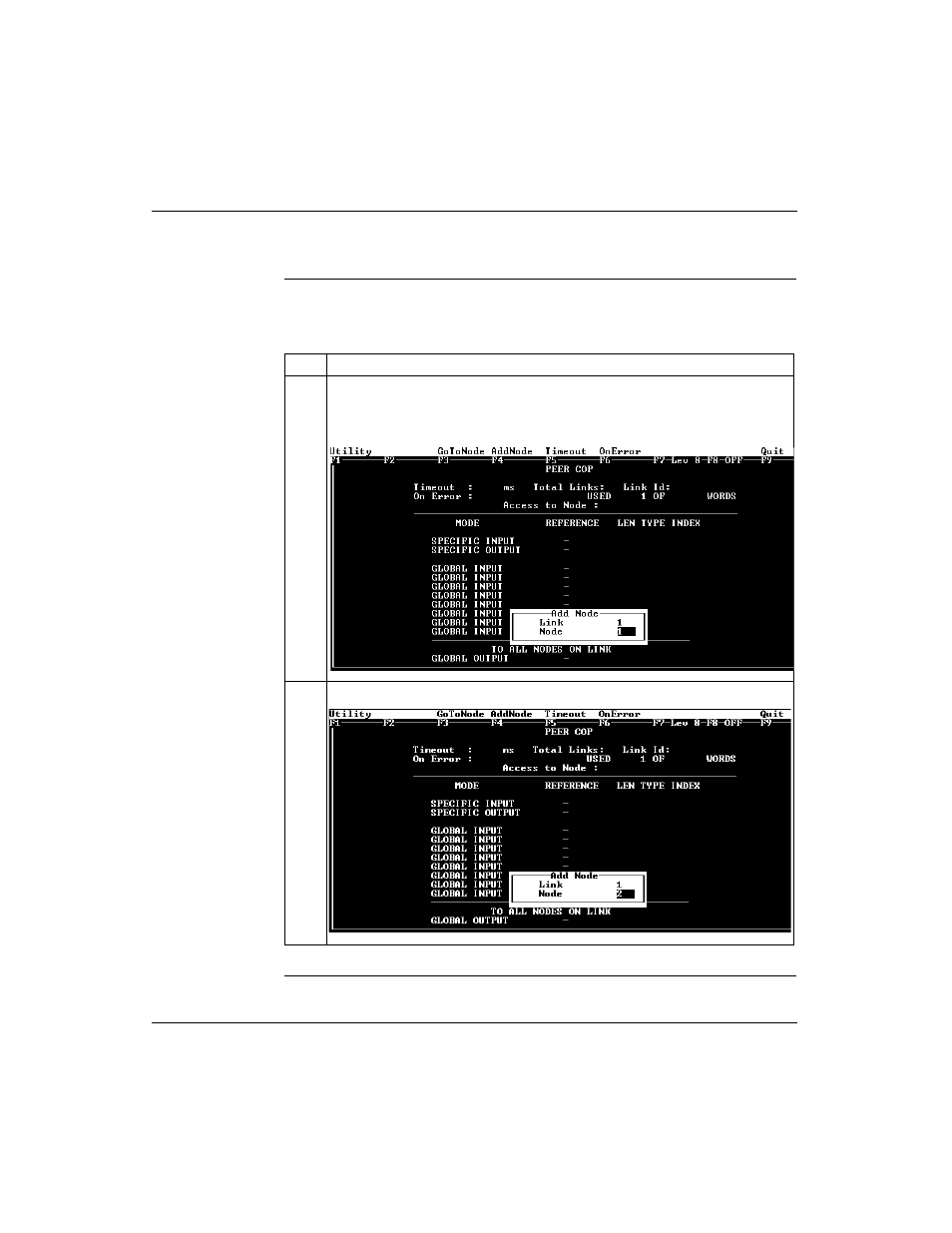 Defining the link and accessing a node, continued | Schneider Electric Processor Adapter User Manual | Page 266 / 425