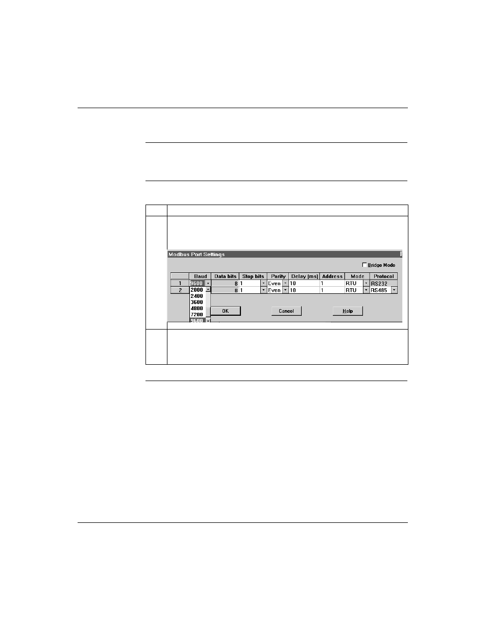 Changing the baud rate | Schneider Electric Processor Adapter User Manual | Page 338 / 425