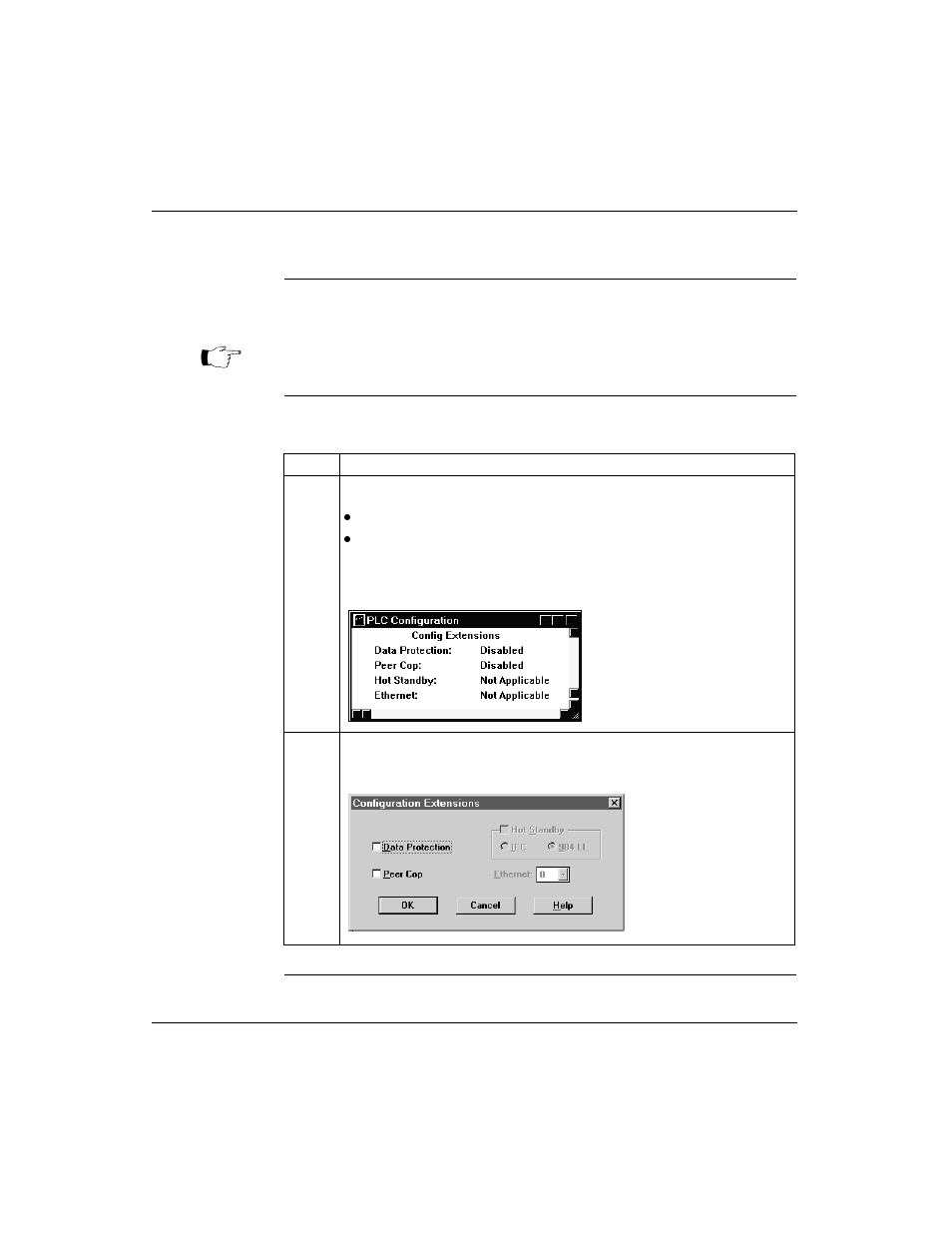 Accessing the peer cop dialog box | Schneider Electric Processor Adapter User Manual | Page 371 / 425