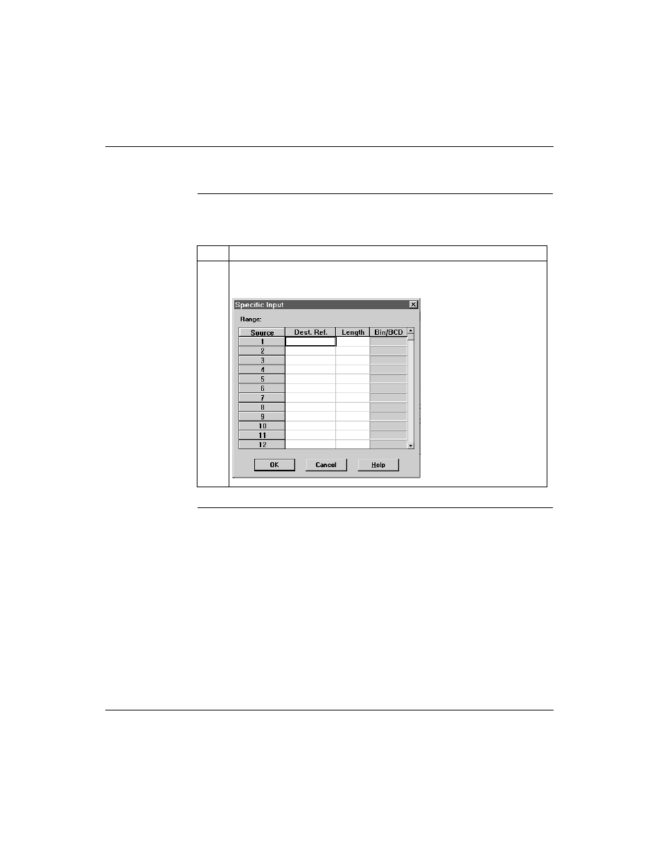 Specifying references for input data, continued | Schneider Electric Processor Adapter User Manual | Page 381 / 425