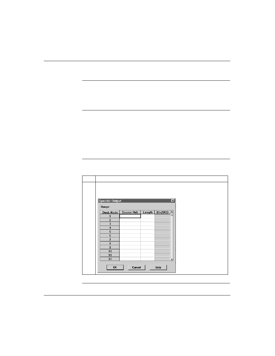 Specifying references for output data | Schneider Electric Processor Adapter User Manual | Page 384 / 425