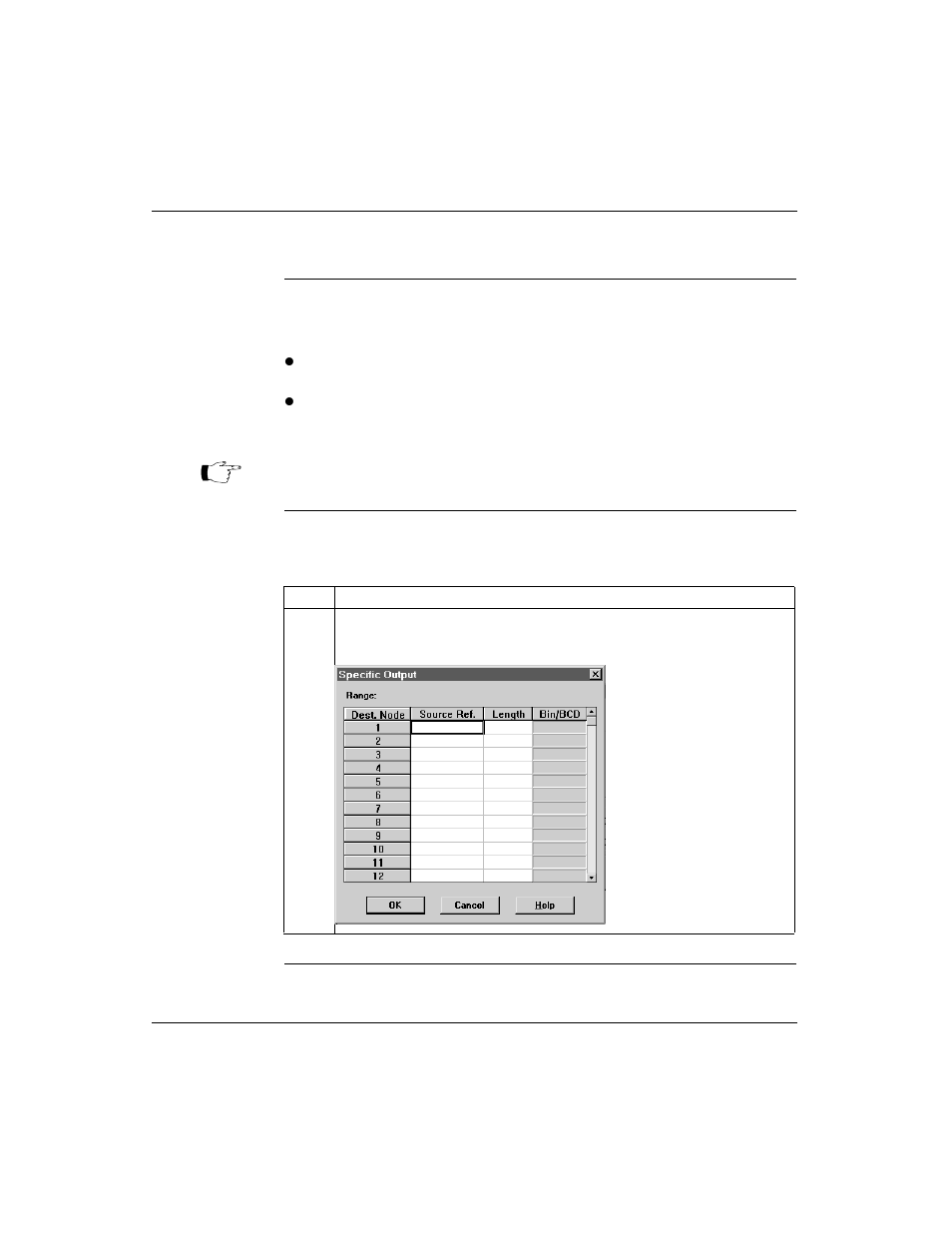 Specifying references for input and output data | Schneider Electric Processor Adapter User Manual | Page 389 / 425