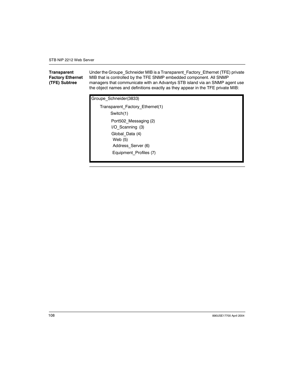 Schneider Electric 890USE17700 User Manual | Page 108 / 194