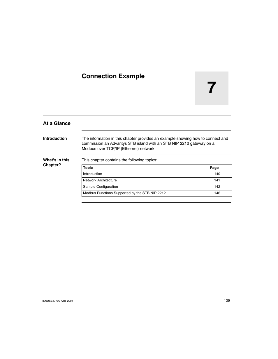 Connection example | Schneider Electric 890USE17700 User Manual | Page 139 / 194