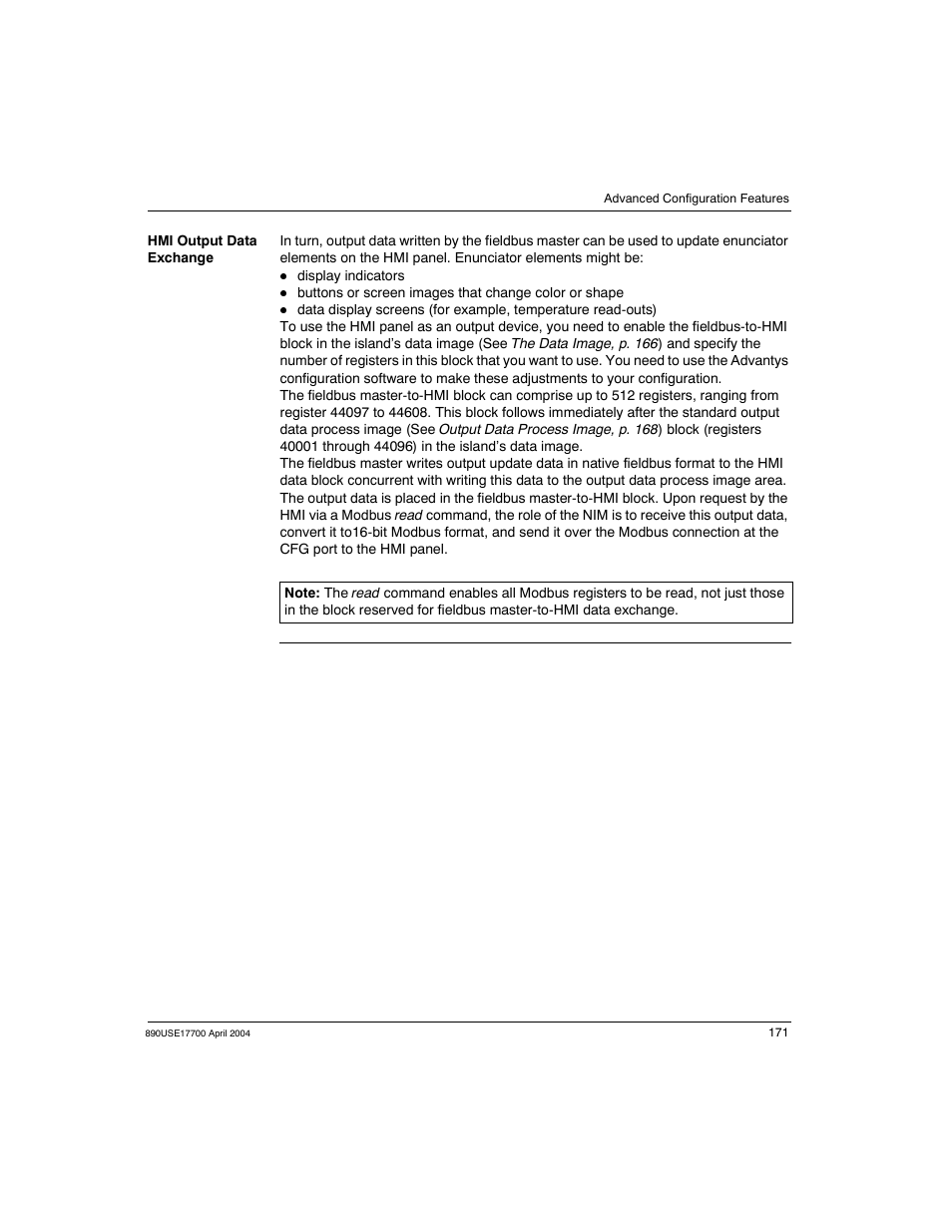 Schneider Electric 890USE17700 User Manual | Page 171 / 194