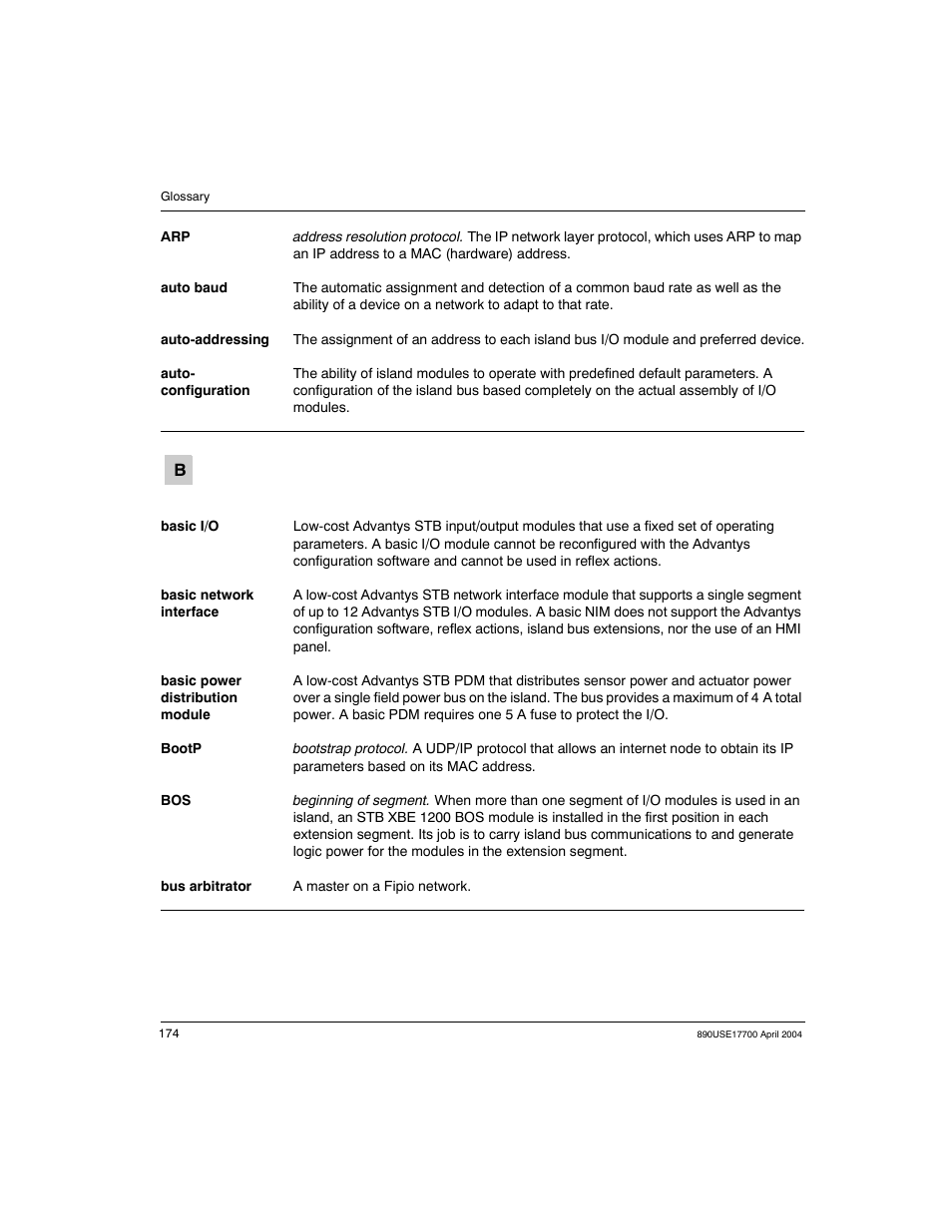 Schneider Electric 890USE17700 User Manual | Page 174 / 194