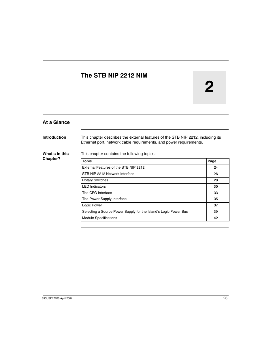 The stb nip 2212 nim | Schneider Electric 890USE17700 User Manual | Page 23 / 194