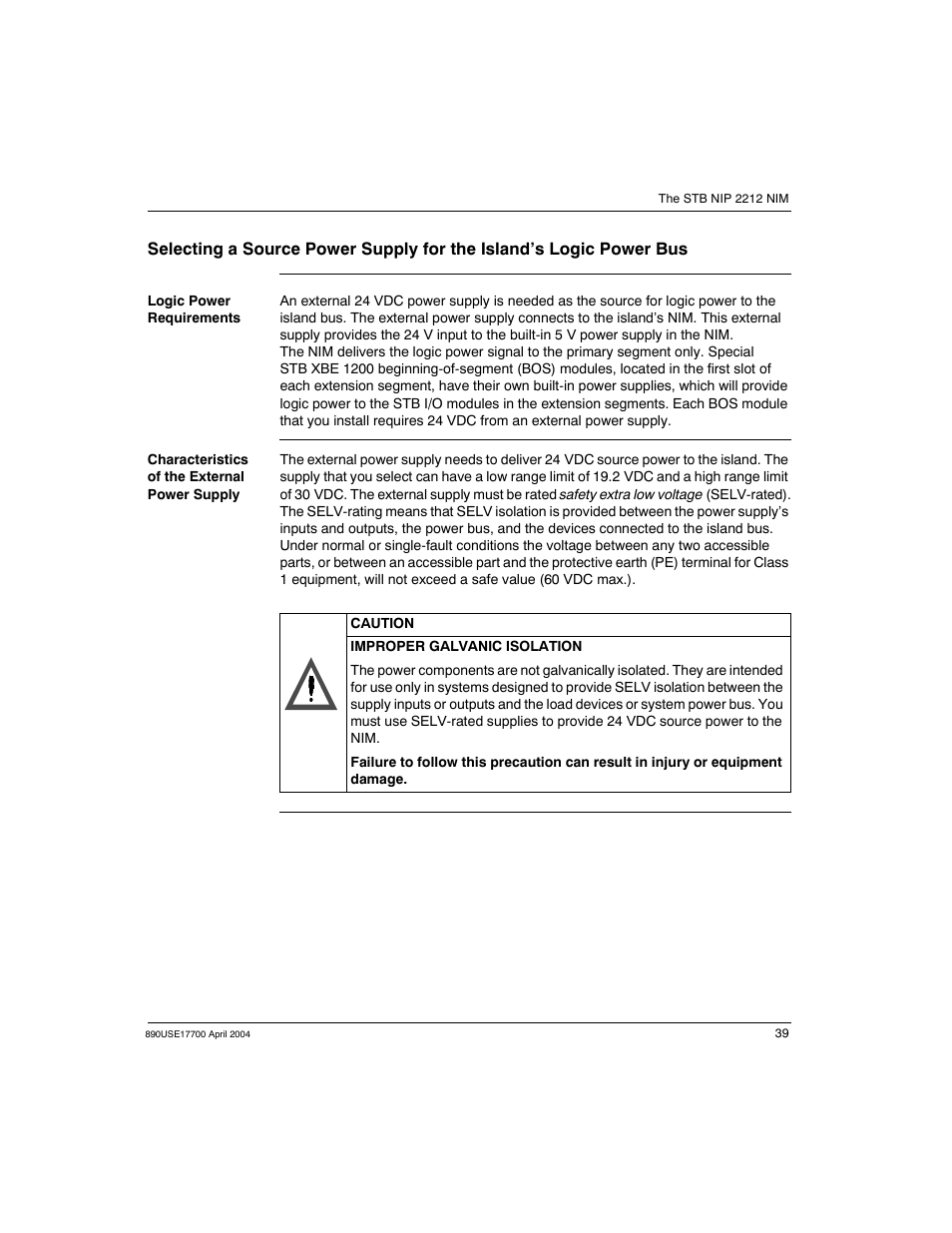Schneider Electric 890USE17700 User Manual | Page 39 / 194