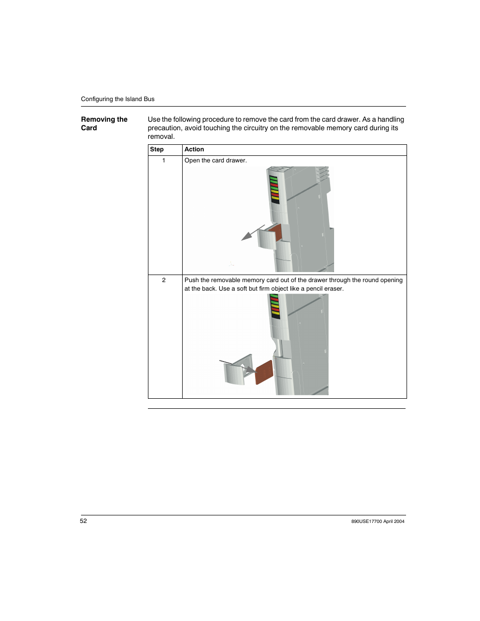 Schneider Electric 890USE17700 User Manual | Page 52 / 194