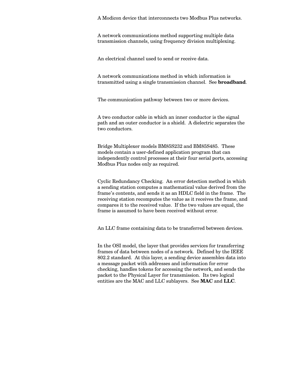 Schneider Electric Modicon BM85 User Manual | Page 100 / 110
