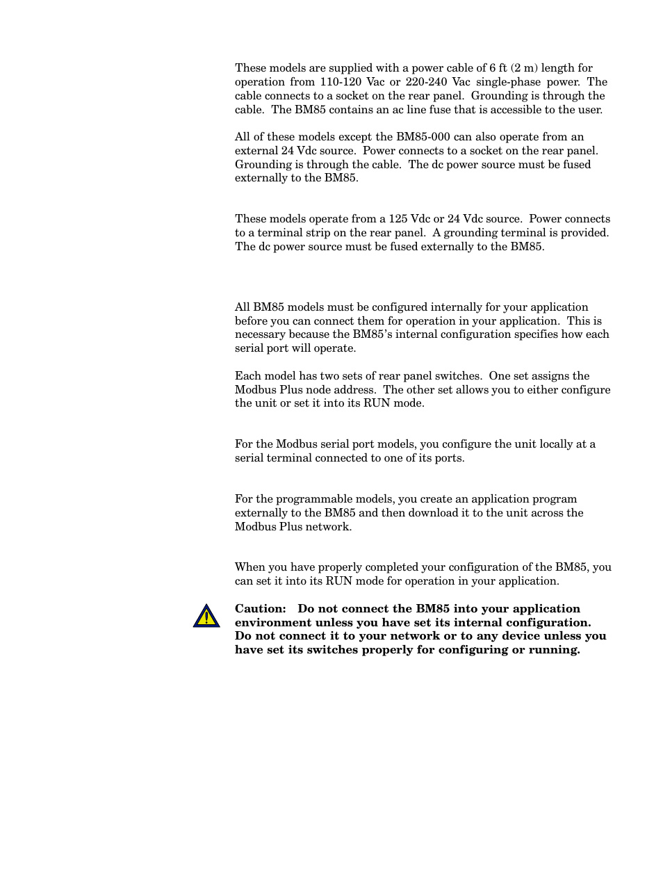 Schneider Electric Modicon BM85 User Manual | Page 15 / 110