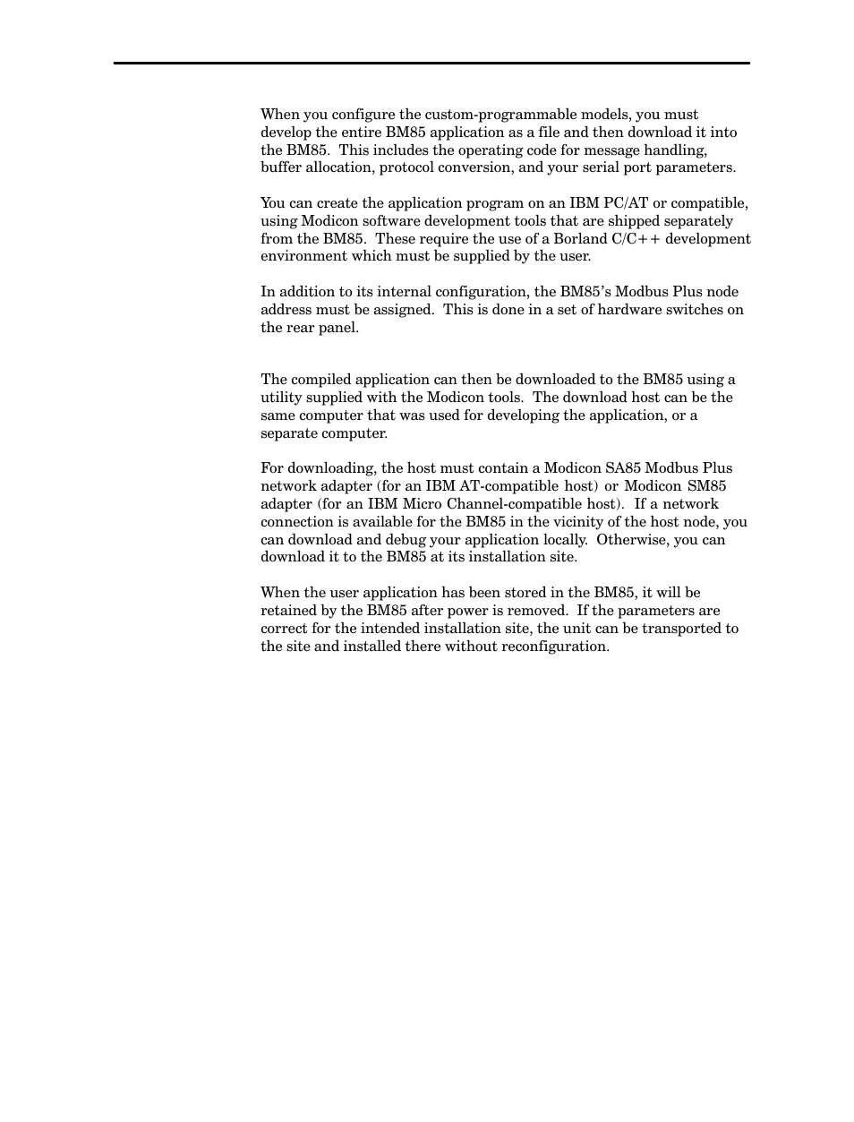 4 configuring the programmable models | Schneider Electric Modicon BM85 User Manual | Page 18 / 110
