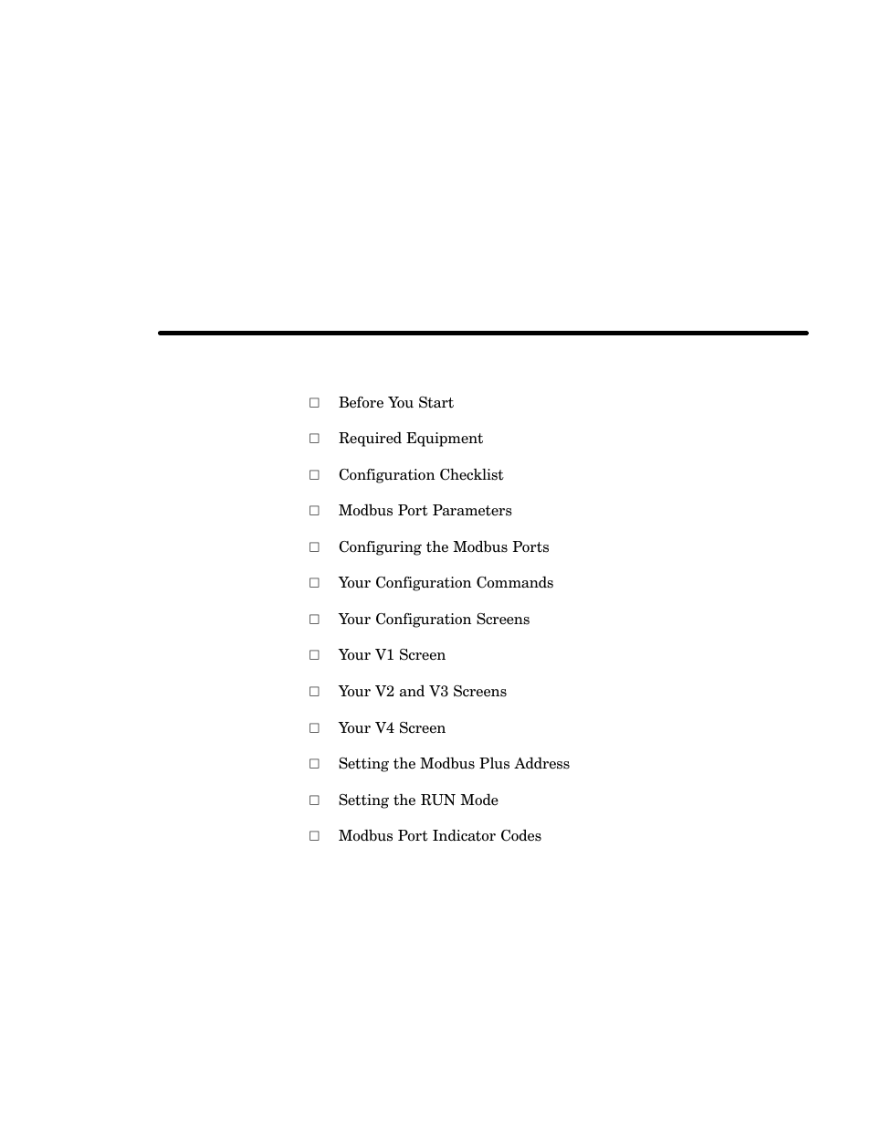 Chapter 3 configuring the modbus models | Schneider Electric Modicon BM85 User Manual | Page 35 / 110
