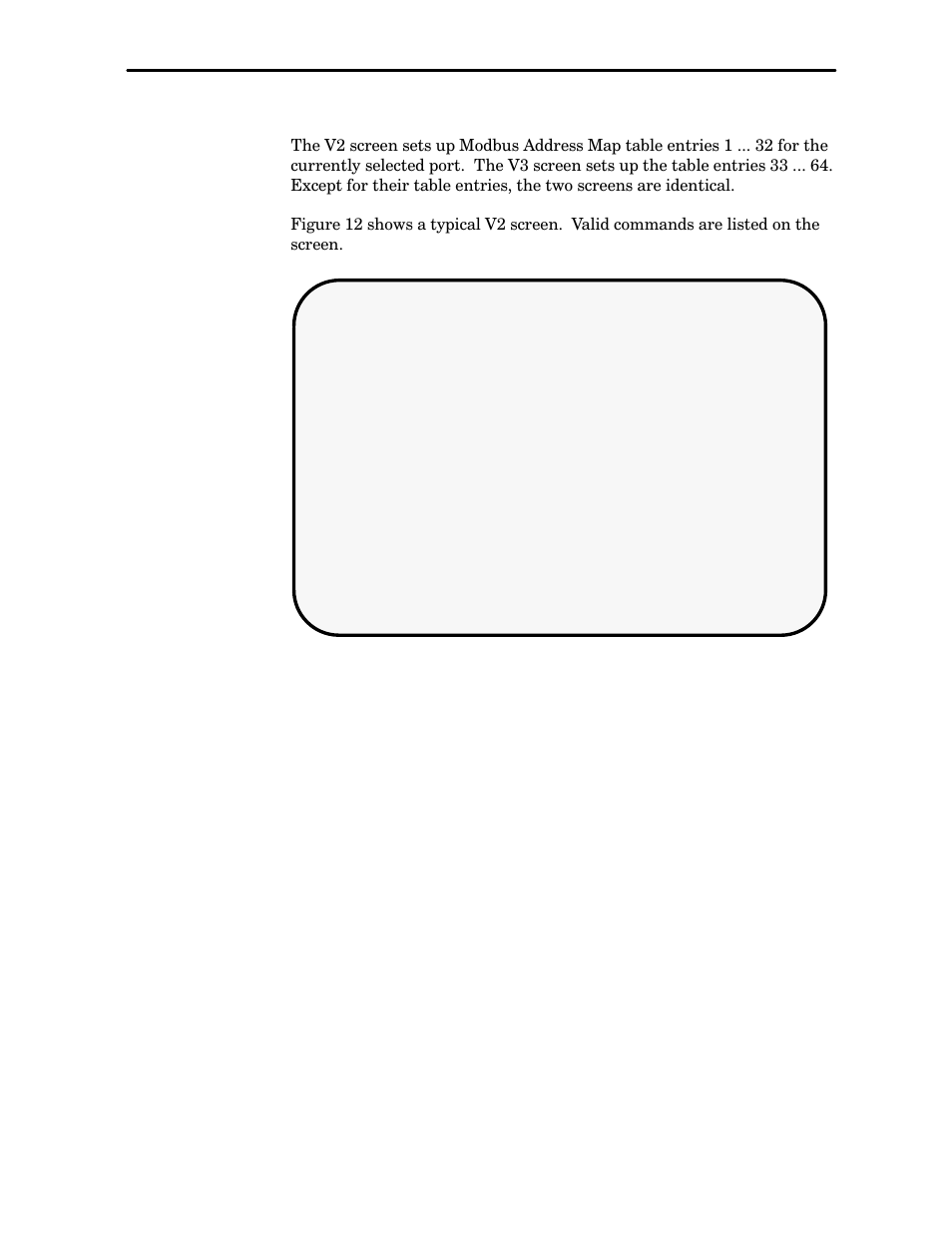 9 your v2 and v3 screens, 1 your v2 or v3 screen layout, Configuring the modbus models | Schneider Electric Modicon BM85 User Manual | Page 58 / 110