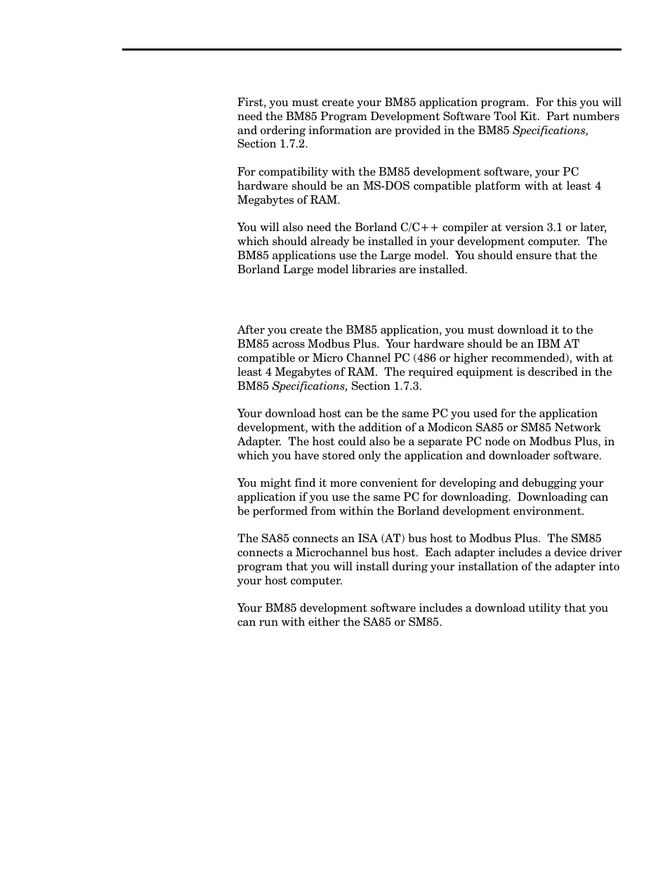 2 required equipment | Schneider Electric Modicon BM85 User Manual | Page 69 / 110