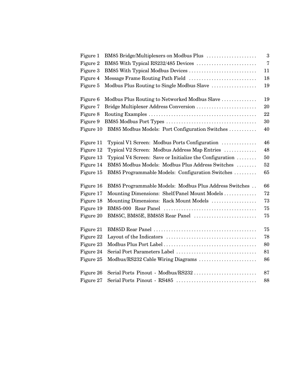 Schneider Electric Modicon BM85 User Manual | Page 9 / 110
