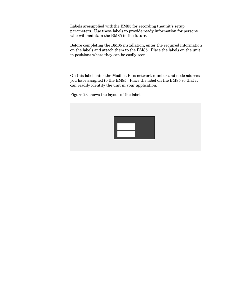 5 attaching identification labels | Schneider Electric Modicon BM85 User Manual | Page 90 / 110