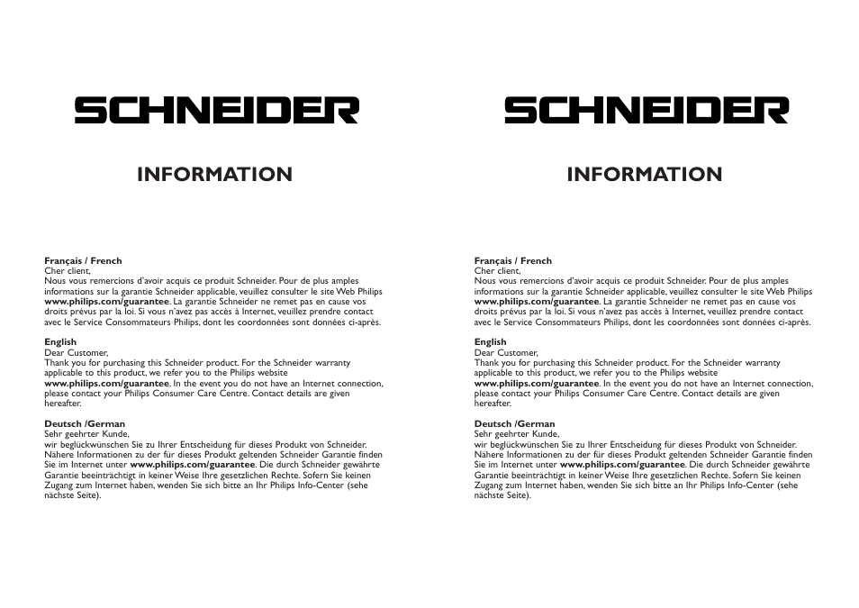 Information | Schneider Electric 107FB4/10 User Manual | Page 3 / 18
