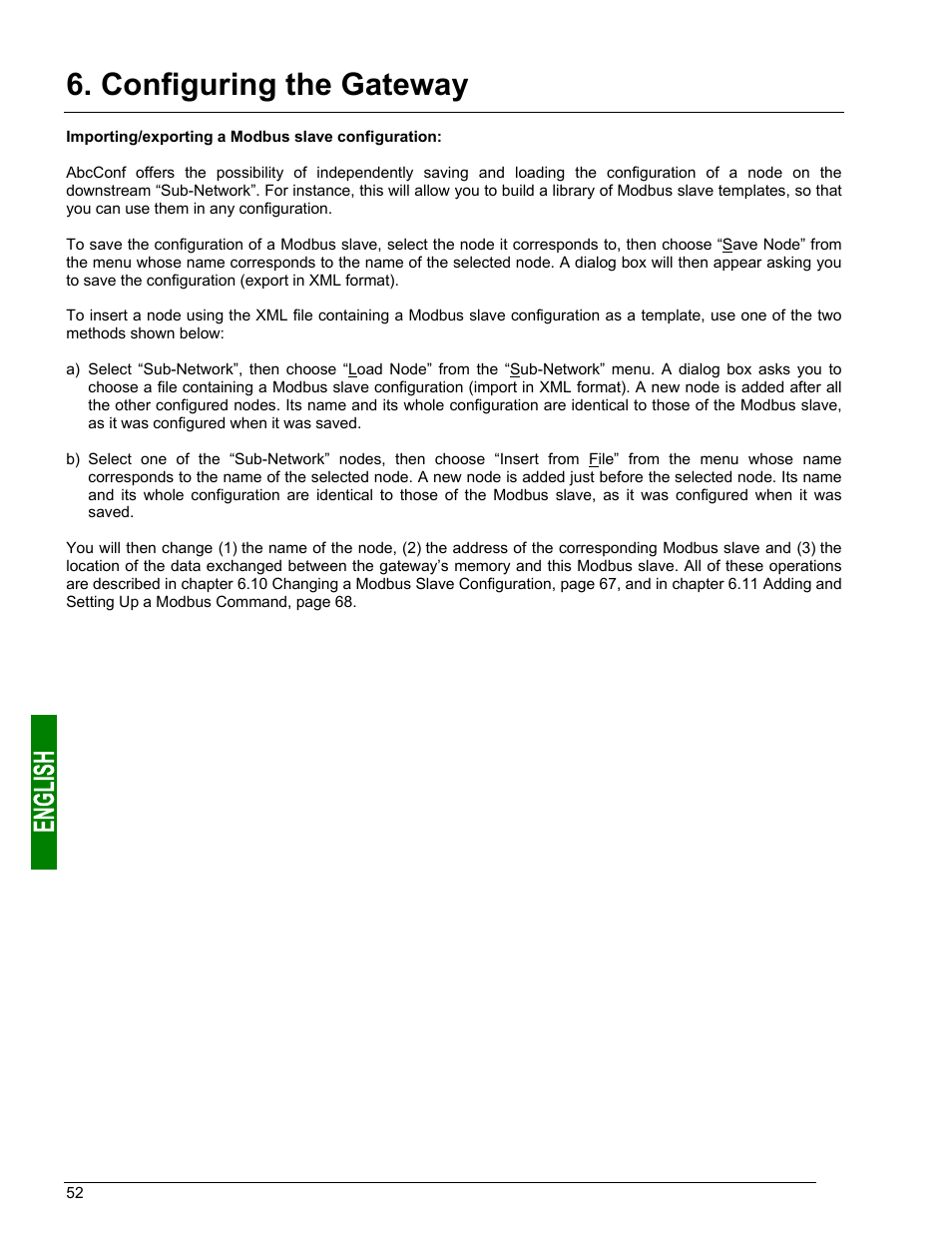 Replacing a periodic input data element, Configuring the gateway | Schneider Electric Gateway LUFP7 User Manual | Page 51 / 115