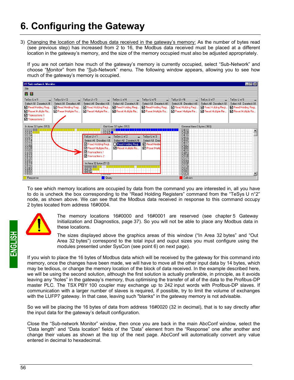 Configuring the gateway | Schneider Electric Gateway LUFP7 User Manual | Page 55 / 115