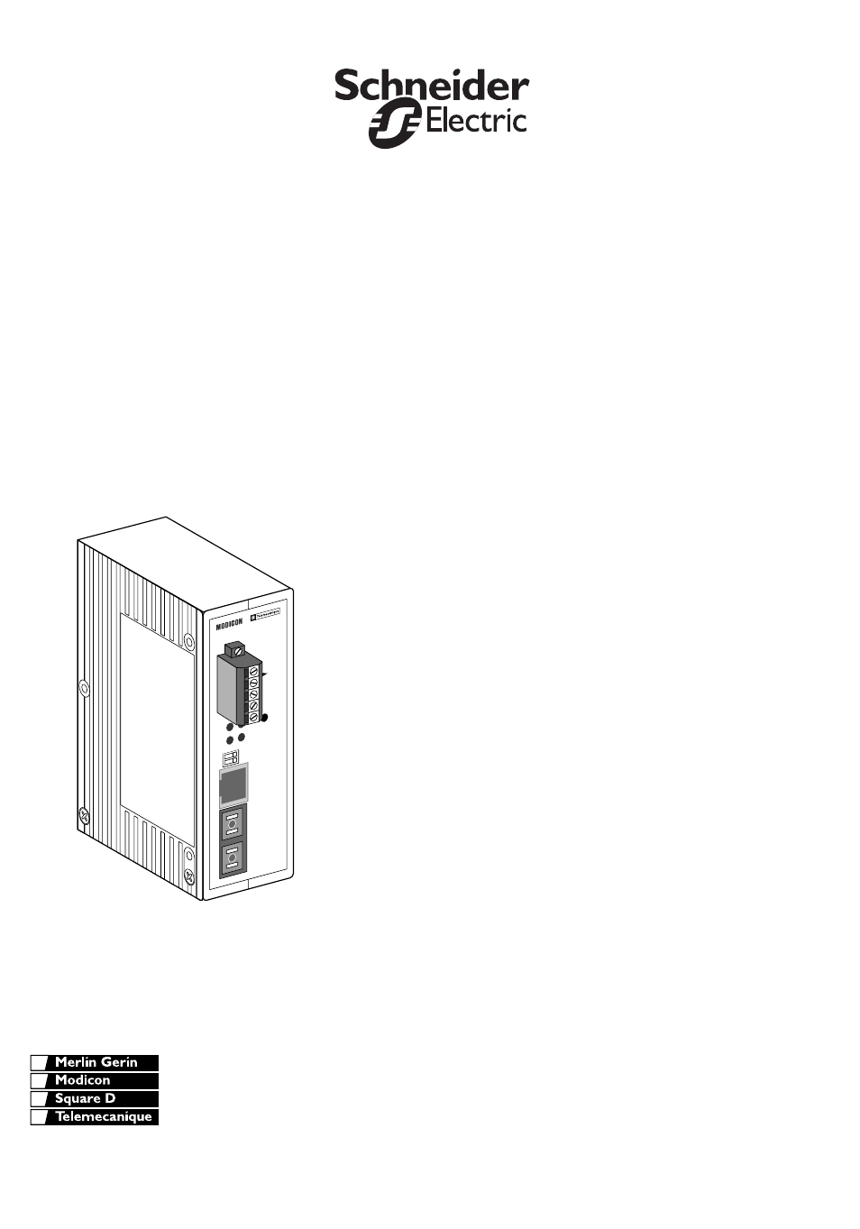 Schneider Electric 100BASE-FX User Manual | 6 pages