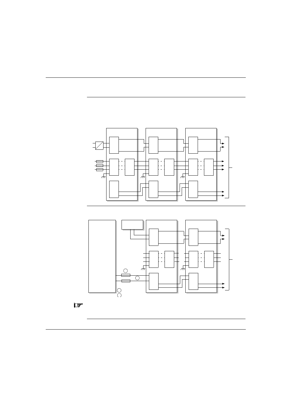 Power wiring, continued, Serial power connections, Power wiring , continued | Schneider Electric Lexium 17S Series User Manual | Page 62 / 146