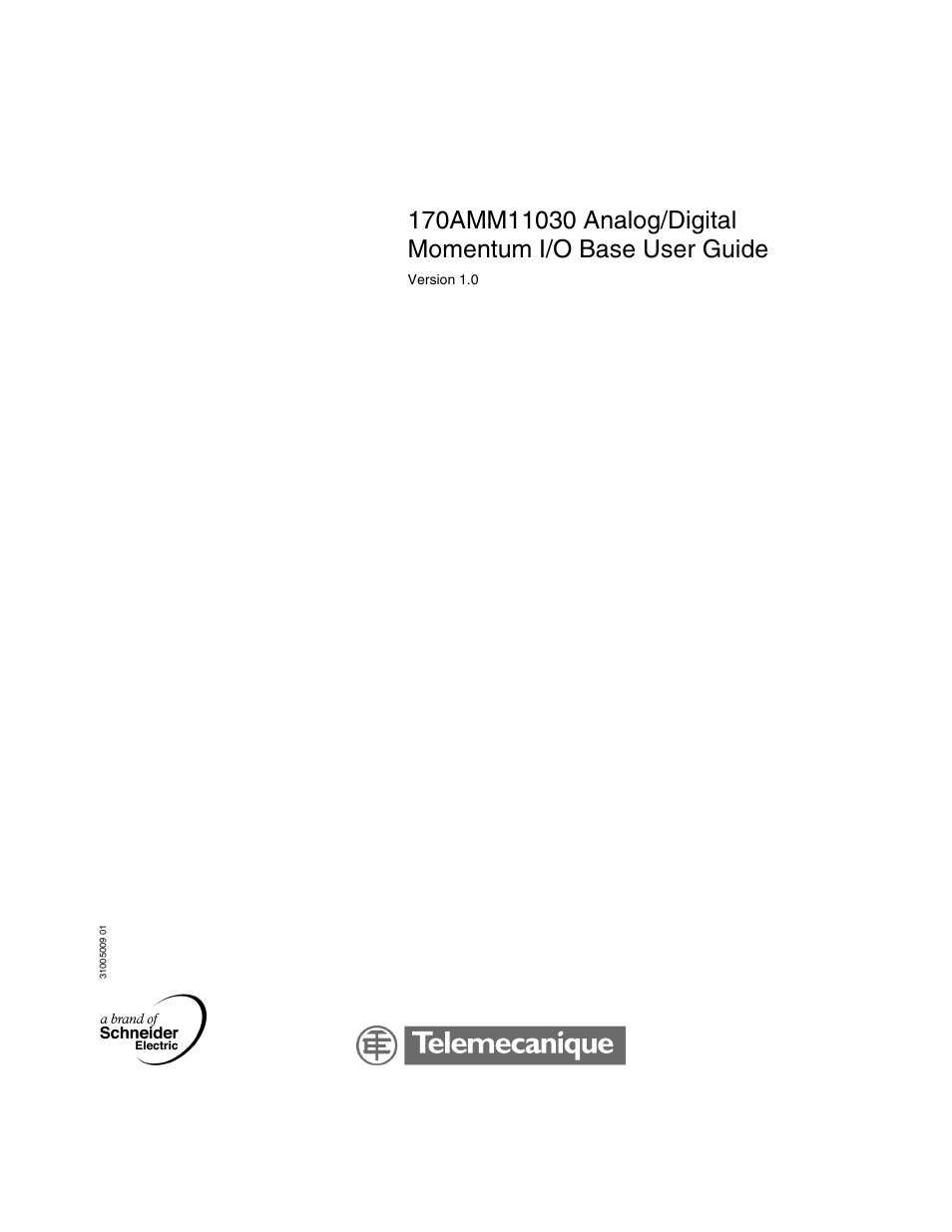 Schneider Electric 170AMM11030 User Manual | 22 pages