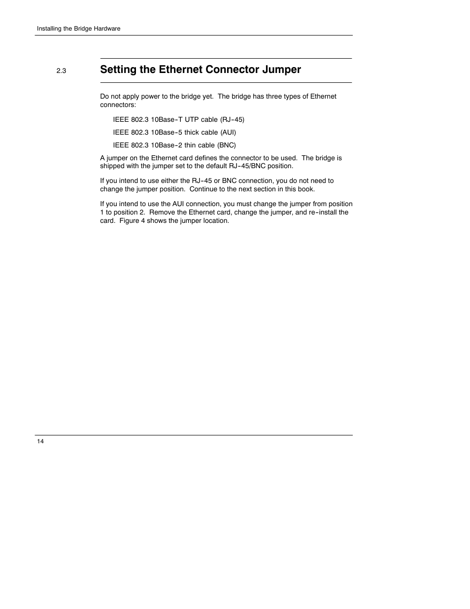 Setting the ethernet connector jumper | Schneider Electric 174 CEV User Manual | Page 18 / 87