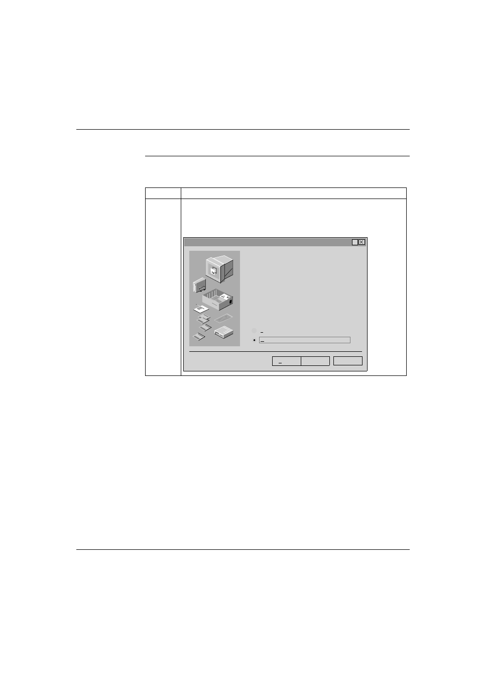 How to select the hardware type for windows 98 | Schneider Electric Communication Drivers User Manual | Page 52 / 158