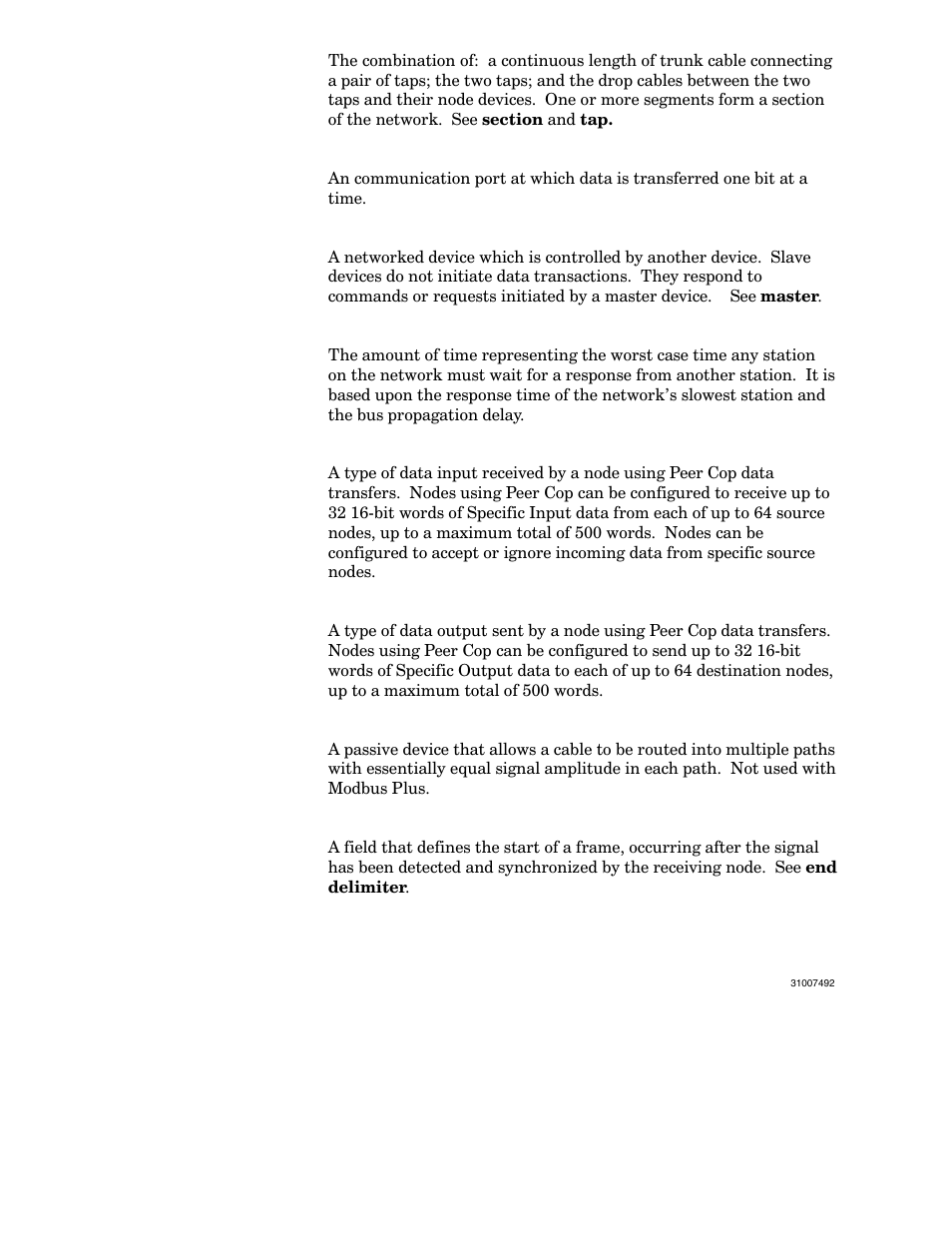 Schneider Electric Modbus Plus Network Bridge Multiplexer none User Manual | Page 106 / 110