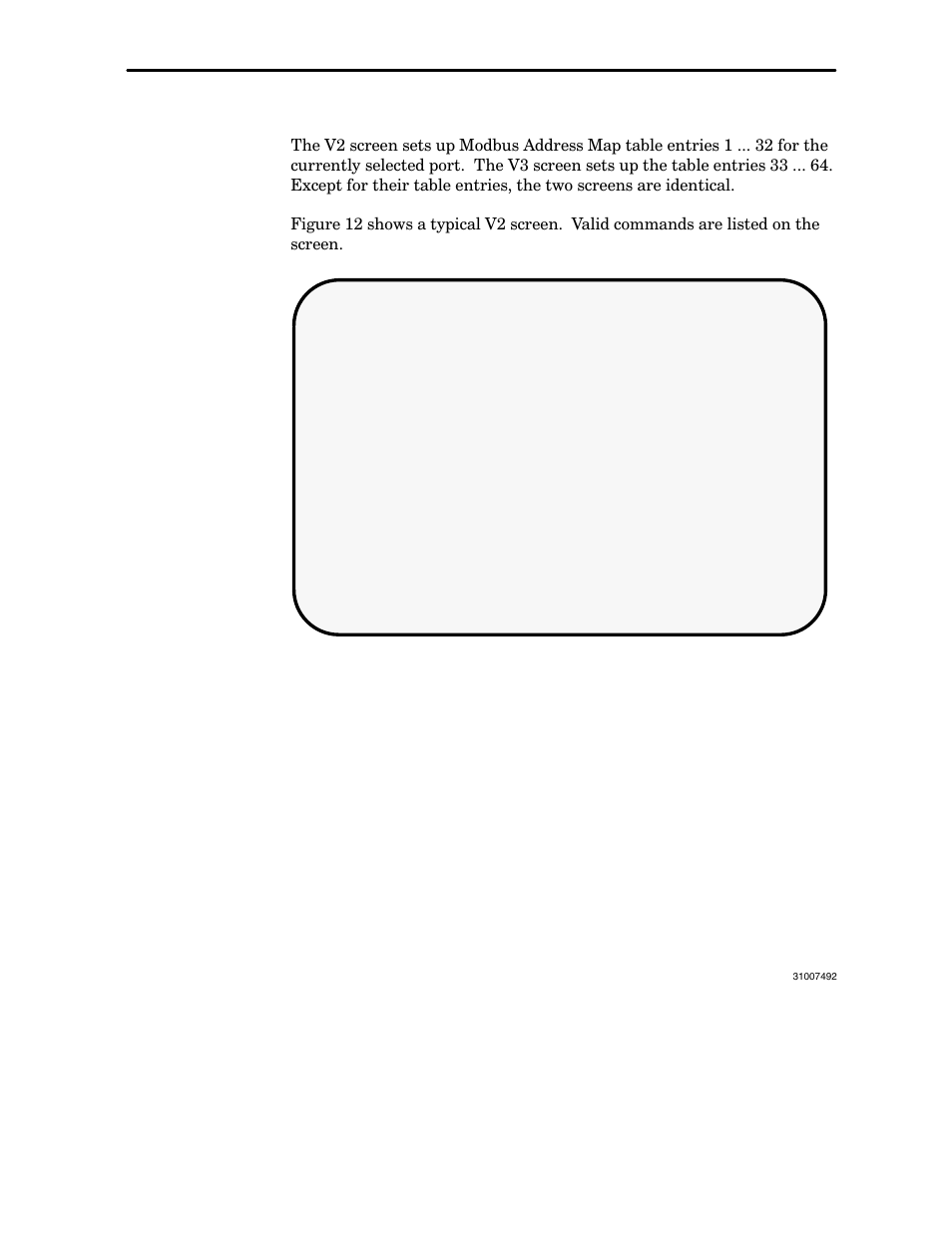 Your v2 and v3 screens, 9 your v2 and v3 screens, 1 your v2 or v3 screen layout | Configuring the modbus models | Schneider Electric Modbus Plus Network Bridge Multiplexer none User Manual | Page 58 / 110