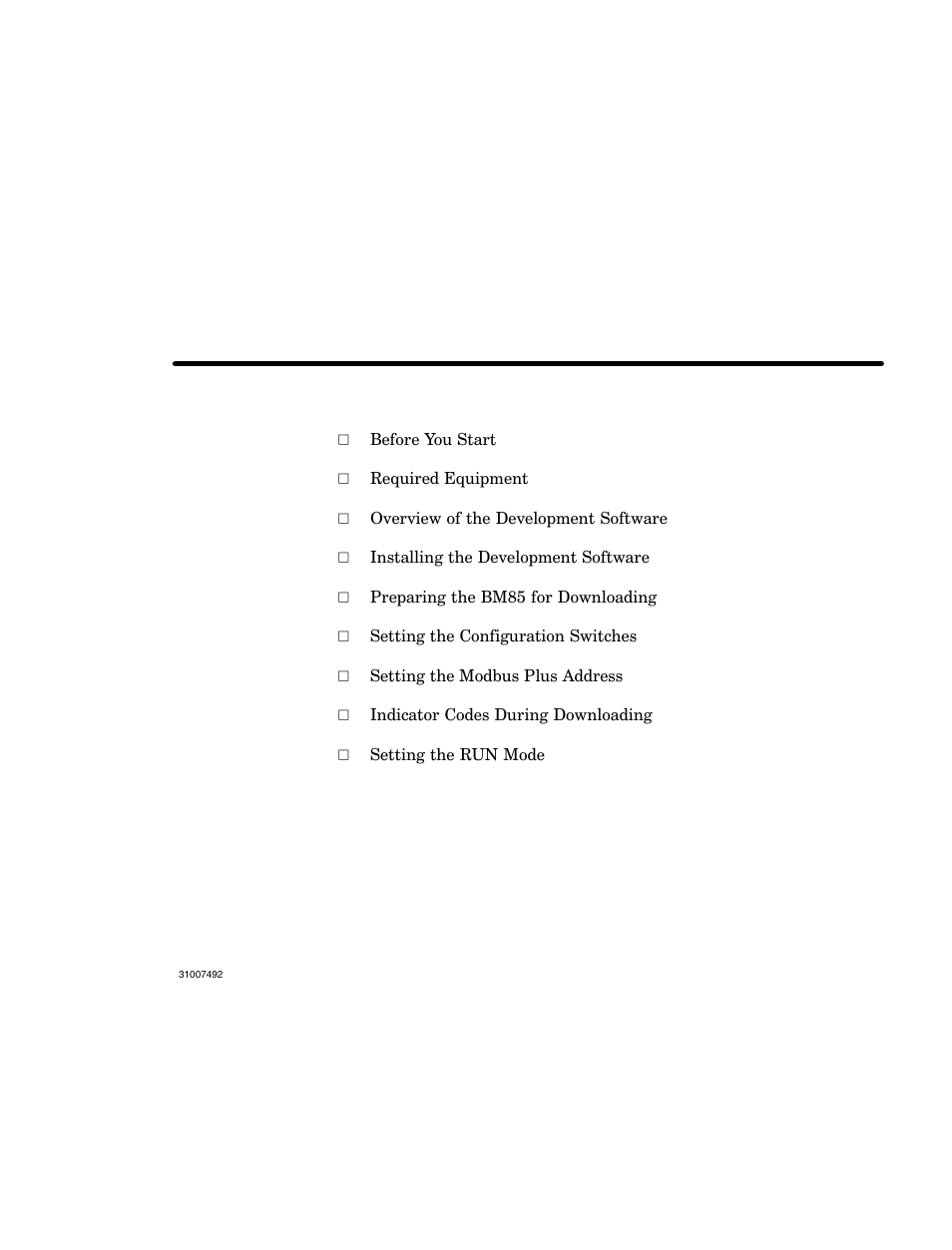 Configuring the programmable models, Chapter 4 configuring the programmable models | Schneider Electric Modbus Plus Network Bridge Multiplexer none User Manual | Page 67 / 110