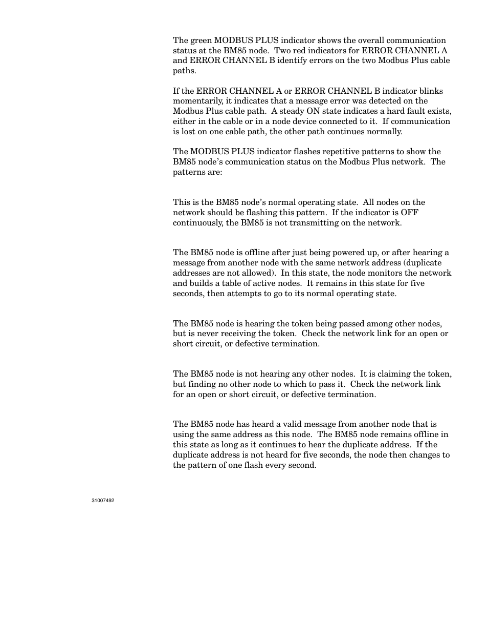 Schneider Electric Modbus Plus Network Bridge Multiplexer none User Manual | Page 89 / 110