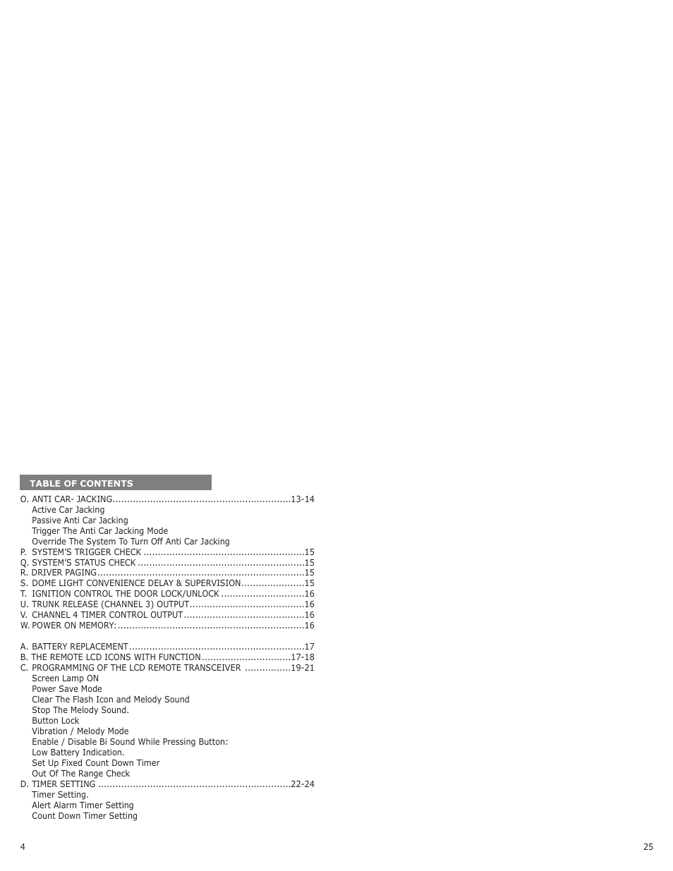 Shelby CS-500S User Manual | Page 4 / 14