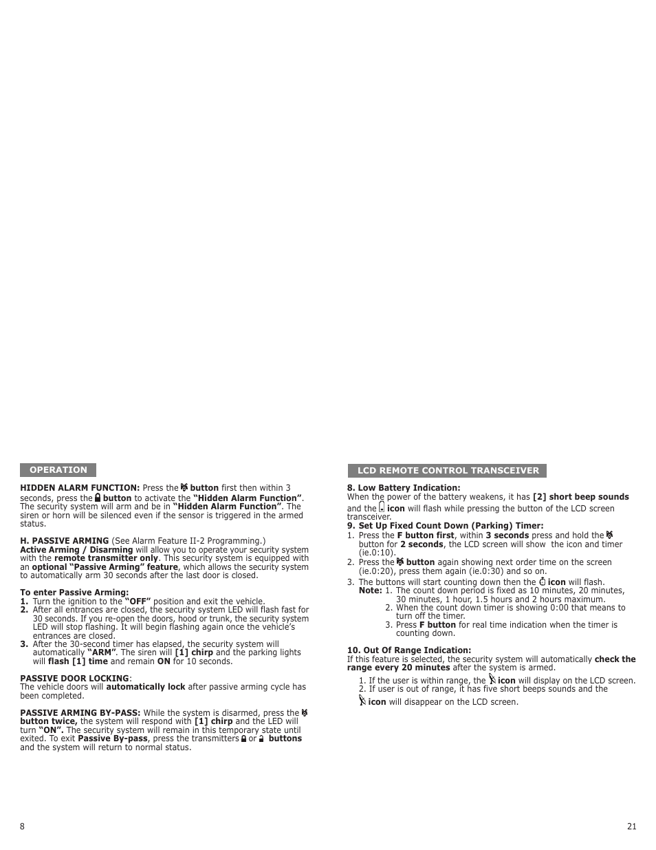 Shelby CS-500S User Manual | Page 8 / 14
