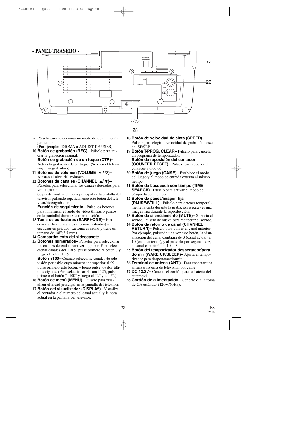 Symphonic SC309D User Manual | Page 28 / 32