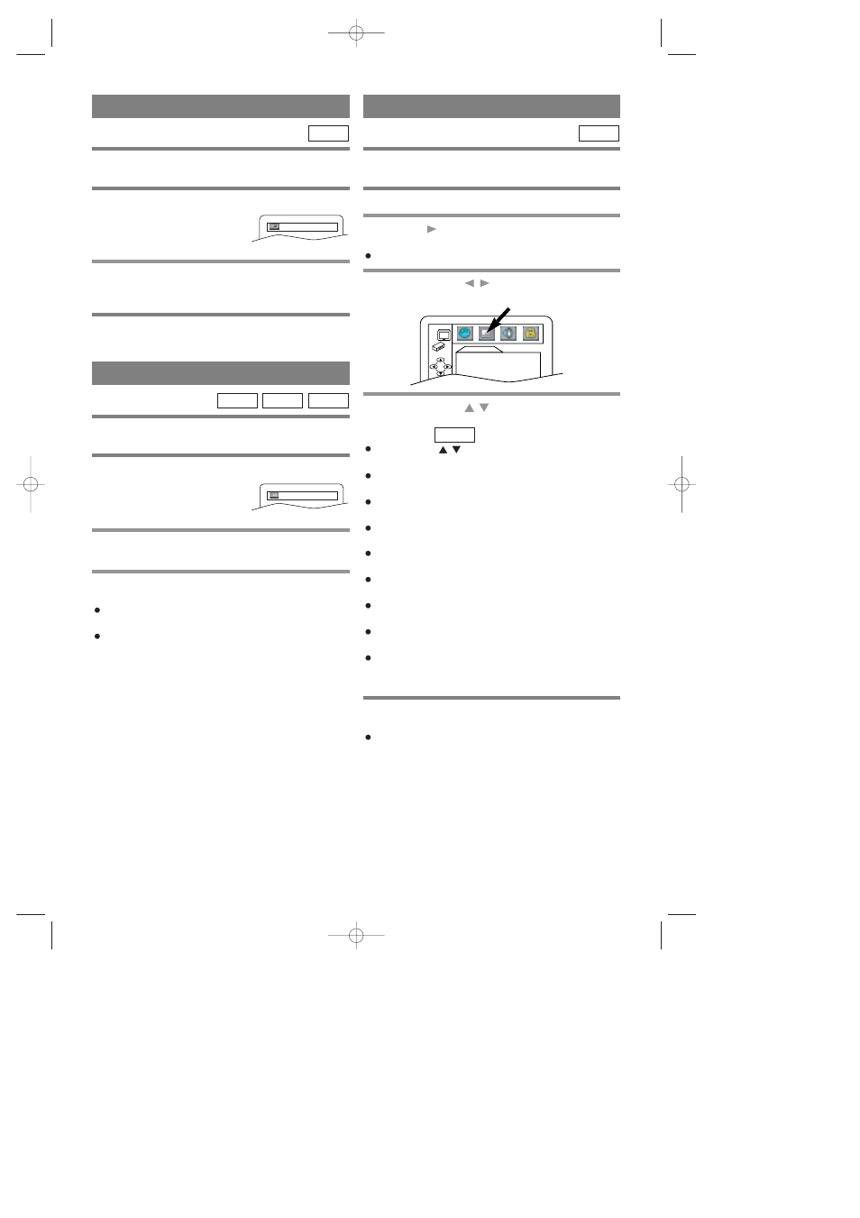 Black level setting, Virtual surround, Display setting | Symphonic SD7S3 User Manual | Page 30 / 44