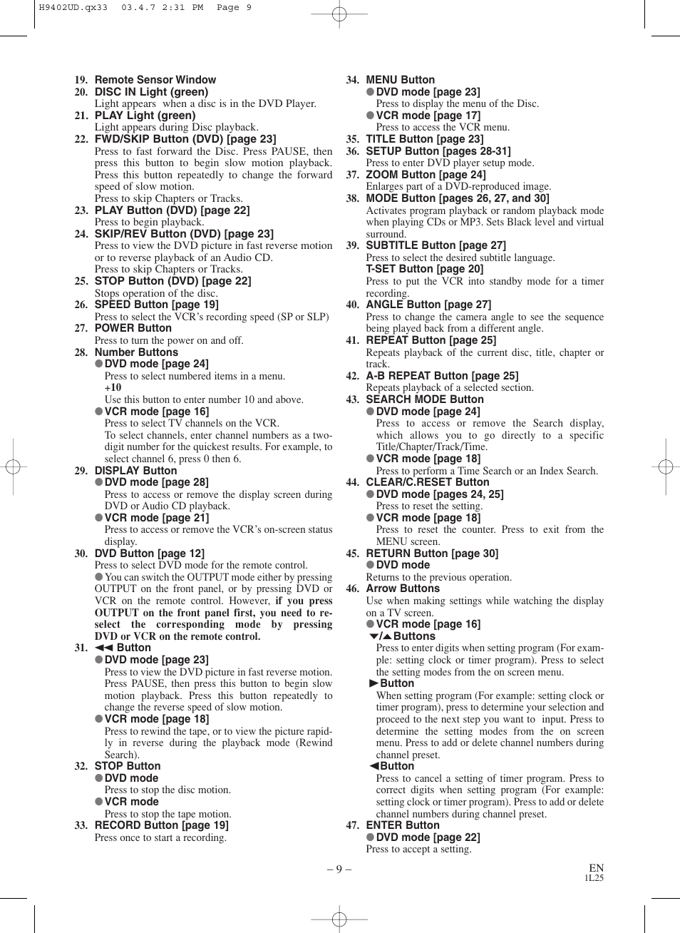Symphonic WF803 User Manual | Page 9 / 44