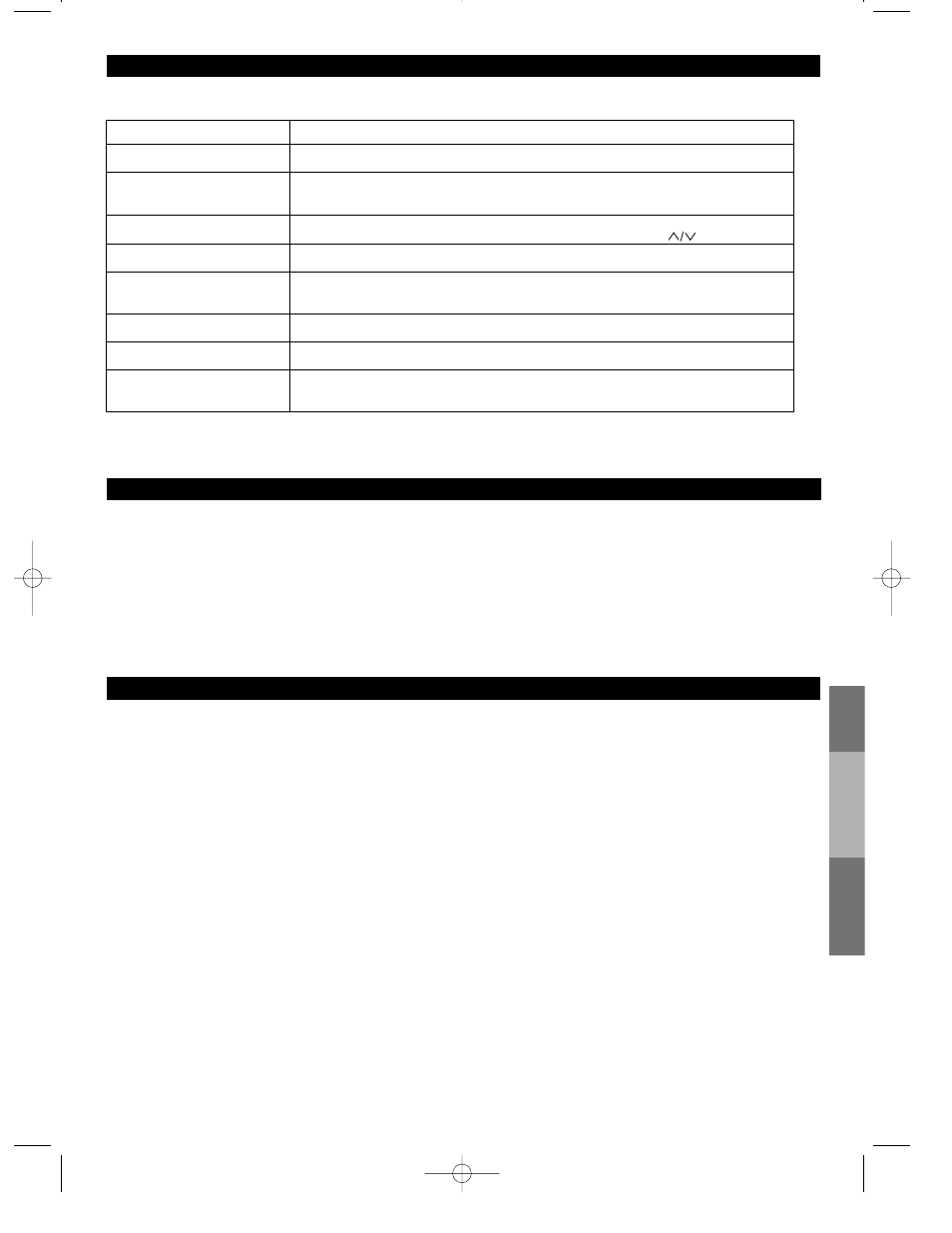 Maintenance specifications troubleshooting guide | Symphonic SL240C User Manual | Page 7 / 8