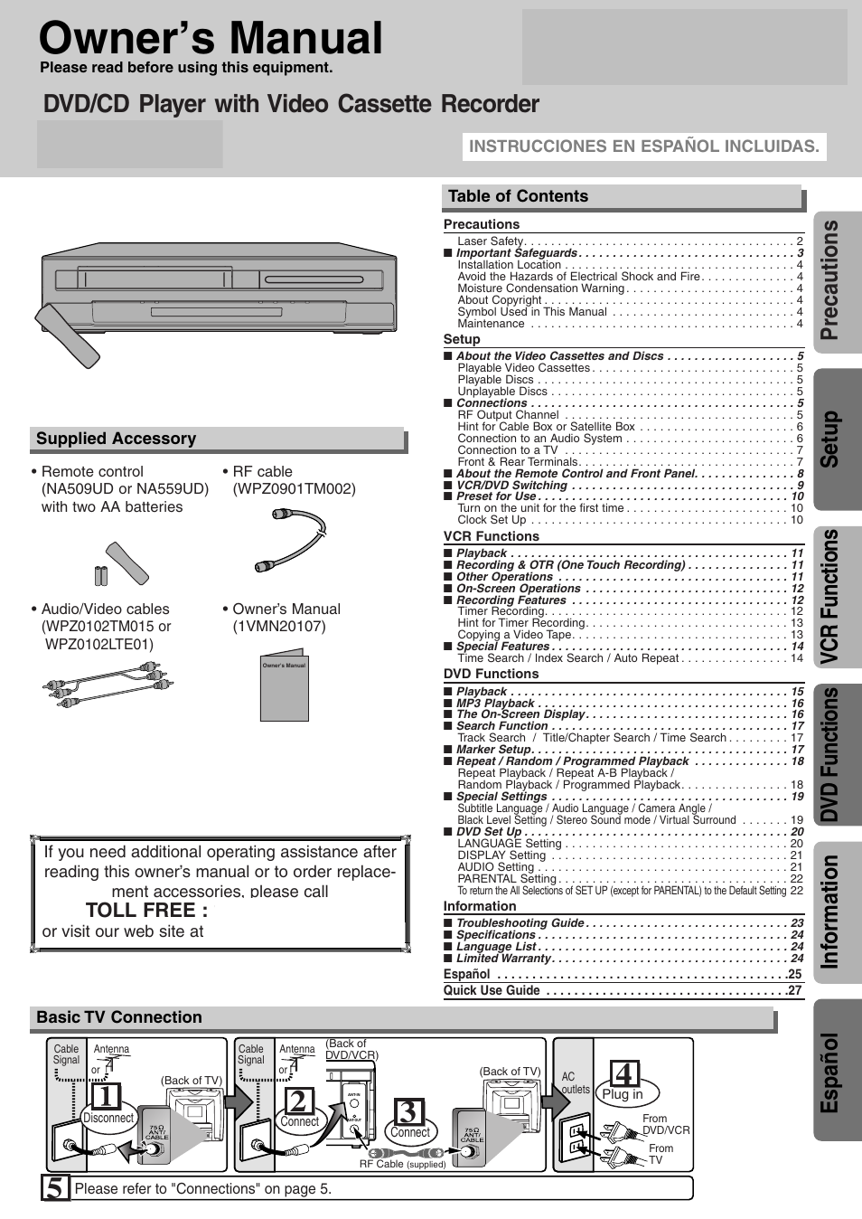 Symphonic RSMSD804 User Manual | 28 pages