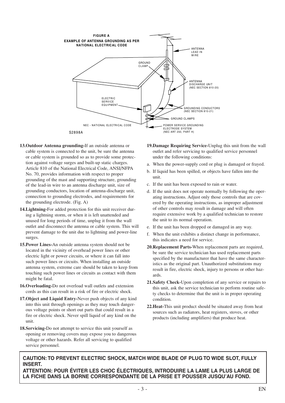 3 - en | Symphonic SC313E User Manual | Page 3 / 32